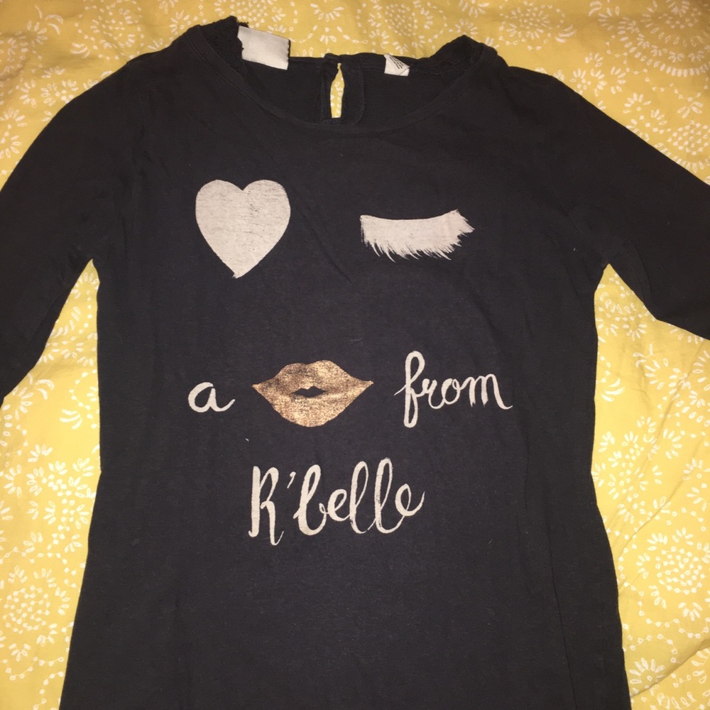 A KISS FROM R'BELLE SHIRT - SCOTCH R'BELLE